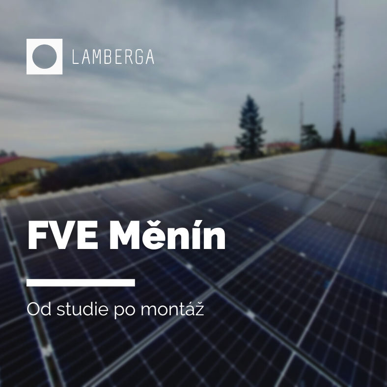 MĚNÍN: Fotovoltaická elektrárna