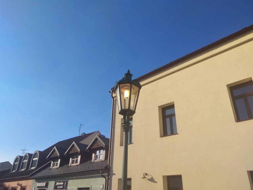 Karviná, historické lampy