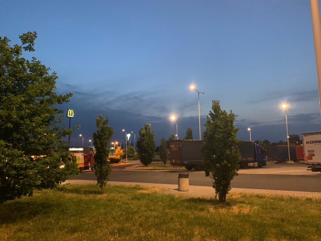 D11 rest stop Vrbová Lhota